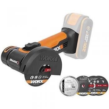 MiniAmoladora a bateríaChopper 20V WX801.9 sin baterías ni cargador