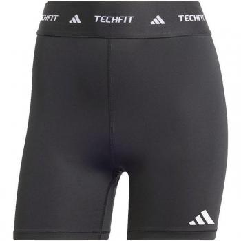 Mallas de fitness Adidas Techfit mujer negro, tipo: mallas de compresión, características: tecnología Climalite que aleja el sudor, ajuste ceñido para mayor soporte, tejido elástico para libertad de movimiento, cintura ancha
