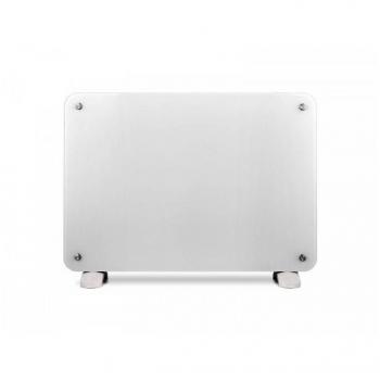 Haverland OSYRIS-10 | Convector Cristal | 1000W | Portátil / Pared | Calefactor Eléctrico Programable | Termostato Digital LCD | Timer | Diseño Elegante | Soportes Incluidos | Blanco