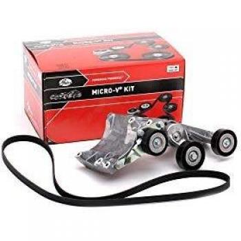 Gates K015PK1745 Juego de correas trapeciales poli V