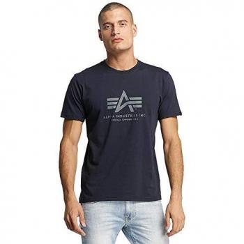 Alpha Industries Basic Short Sleeve T-Shirt Royal Blue XL