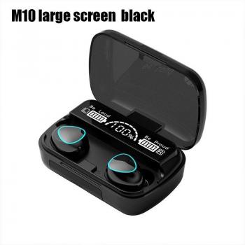 Auriculares TWS M10 para videojuegos, Bluetooth 9D estéreo, con cancelación de ruido, táctiles, HiFi, deportivos e impermeables