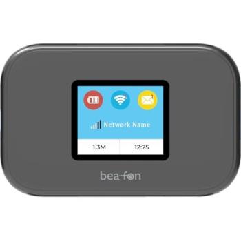 Router Inalámbrico 4G Bea-fon MR3 (CAT 6) Negro, Banda Única (2,4 GHz)