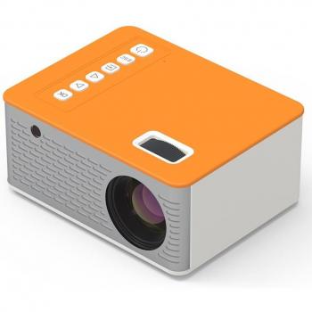 Proyector de vídeo portátil UC28D 16.7M para cine en casa y oficina, compatible con teléfono móvil y línea de datos con pantalla