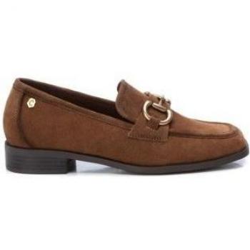Mocasines Carmela 161233 de Serraje para Mujer en Color Camel