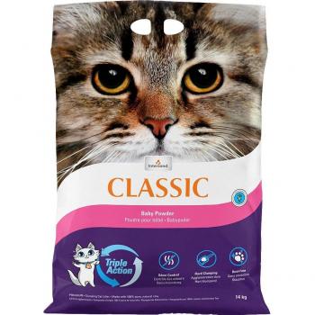 Extreme Classic Arena Aglomerante para Gatos con Aroma a Talco, Sin Perfume, 14kg