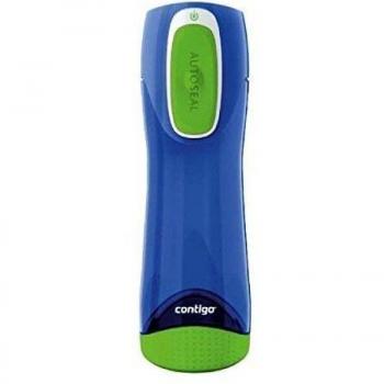 Contigo Swish V2 - Botella con cierre antiderrame AUTOSEAL, color azul cobalto, 500 ml