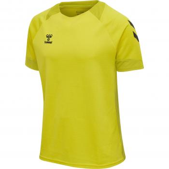 Hummel Lead Poly Kids Jersey Short Sleeve Unisex Yellow 8 Years