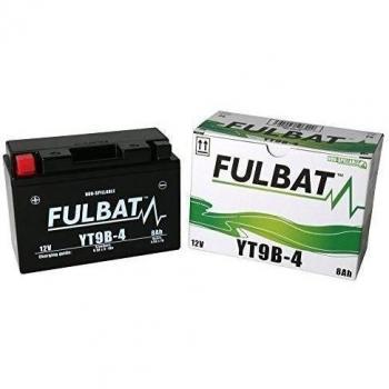Batería FULBAT YT9B-4 12V 8Ah 115A Largo: 150 x Ancho: 68 x Alto 105
