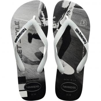 Havaianas Hype Chancla de Hombre - Blanco