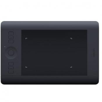 Wacom PTH-451 Intuos Pro S Tableta gráfica con lápiz digital Grip Pen / Tableta digitalizadora para pintura y diseño digital / Portalápices con 10 puntas / Compatible con Windows y MacOS / Negro