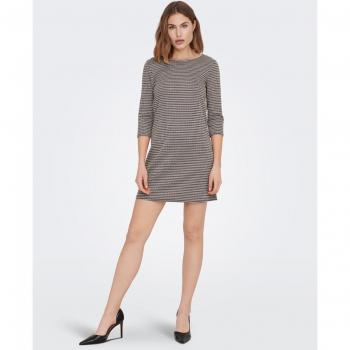 Only Vestido ONLBRILLIANT 3/4 CHECK DRESS JRS