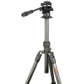 3 Legged Thing Punks Billy 2.0 Carbon Fiber Tripod Kit with Airhed Trinity Head - Matte Black