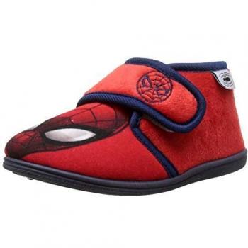 Cerdá Zapatillas De Casa Media Bota Spiderman, Niño, Rojo
