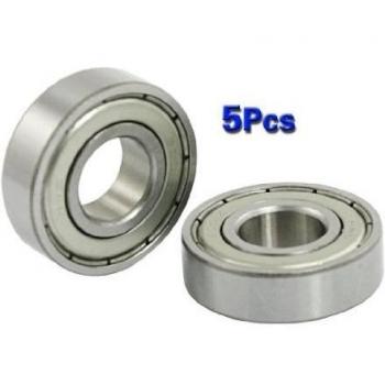 SODIAL(R) 5 x Rodamiento de Bolas Radial Ranura Profunda 12mm x 28mm x 8mm 6001Z Blindado