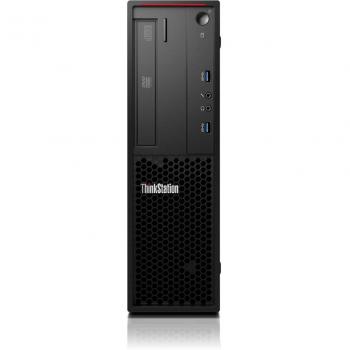 Lenovo ThinkStation P320, Ordenador de Sobremesa con Procesador Intel Core i7-7700 3.6GHz, Memoria RAM de 8GB, Disco Duro de 1TB, DVD±RW y Sistema Operativo Windows 10 Pro - Color Negro