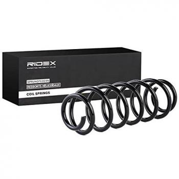 Muelle de suspensión RIDEX 188C0190 para SEAT Arosa (Eje trasero) - Muelle helicoidal, amortiguador, 315mm