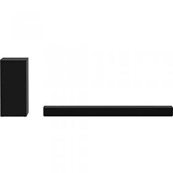 Barra de sonido LG DSPD7Y 3.1.2 (Bluetooth, 380 W, Dolby Atmos/DTS:X, AI Sound Pro, Audio de Alta Resolución, Sonido MERIDIAN)