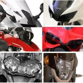 Kawasaki ZX12-R 00-01/CLEAR - Protector de faros delanteros