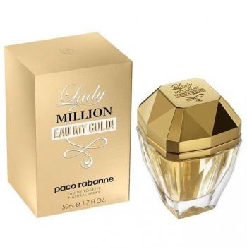 Lady Million Eau My Gold by Paco Rabanne Eau De Parfum For Women 50 ml