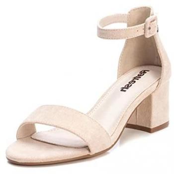 Sandalias Refresh 170789 Oro - Modernas y Cómodas para Mujer con Cierre de Hebilla, Talla 36