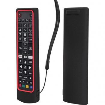 Funda de Silicona Blanda Antideslizante y a Prueba de Polvo para Control Remoto de Smart TV AKB75095307