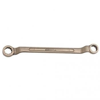 Llave de estrella doble BRONZEplus acodada 17x19 mm KS Tools 963.7396