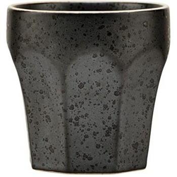 Taza de gres para espresso Berica - 63 mm, negra