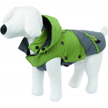Abrigo para perro Kerbl Vancouver XS 30cm - Gris y Verde