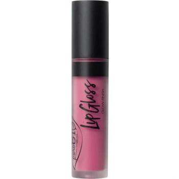Purobio - Lip Gloss 4.8 ml 02 Pink, Brillo de labios Ultra Bright Glow Finish, acabado brillante, formato de 4.8 ml
