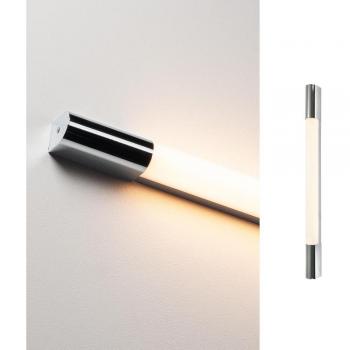 Aplique LED Trukko 90 cm, 12W, 3000K, Cromo/Opal, IP44