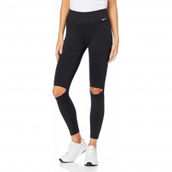 Nike W Nk Rebel One Tight 7/8 Sport Trousers, Mujer, Black/White, 2XL
