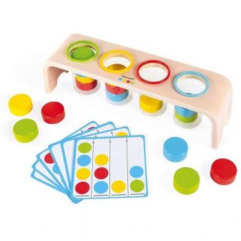 Juego de Clasificación de Colores de Madera