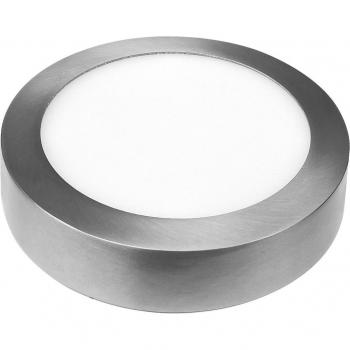 Downlight LED Superficie Redondo 18W 1600lm Nickel