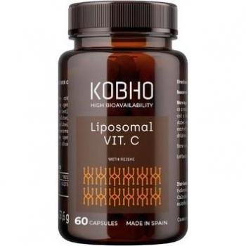 Kobho Vitamina C con Reishi 60 cápsulas