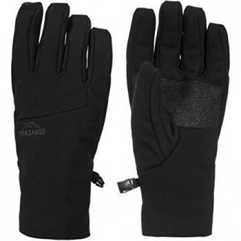 Trespass Royce Guantes, Hombre, Negro, XS/S
