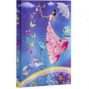 Paperblanks Cuadernos de Tapa Dura Arcoíris de Primavera | Rayado | Midi