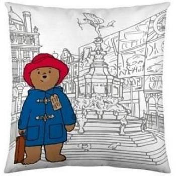 Osito Paddington Funda De Cojín Walking The City Multicolor 60 x 60