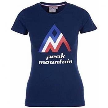 Peak Mountain -Camiseta Manga Corta Mujer - ACIMES-Marina-S