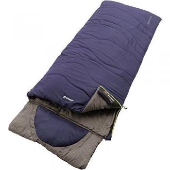 Outwell Contour Lux Saco de Dormir, Color Azul Real, tamaño 225 x 90 cm, 1.9