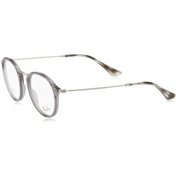 Ray-Ban 0Rx2447V, Monturas de Gafas para Hombre, Opal Grey, 49