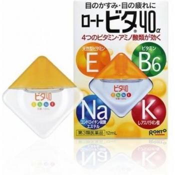 Rohto Vita 40a Soft Vitaminized Eye Drops 12 ml