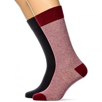 Levis® Micro Stripe 168SF - Calcetines para hombre, 4 unidades Red