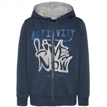 NAME IT Sudadera CÁRDIGAN NIÑO 146-152, Dark Sapphire