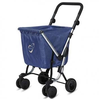 Playmarket Carro de la Compra We Go Basic, 97 cm, 50 Litros, Color Azul