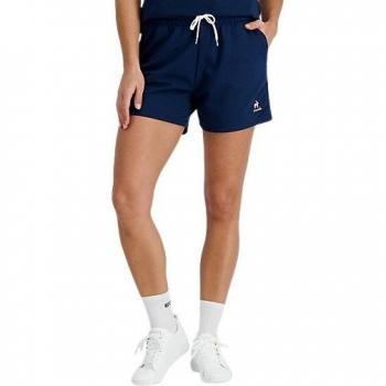 Le Coq Sportif Essentials Pantalón Corto Deporte Mujer Azul XL