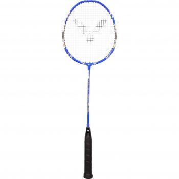Victor 087/0/8 Vertex 8 - Raqueta de bádminton, color azul y plateado