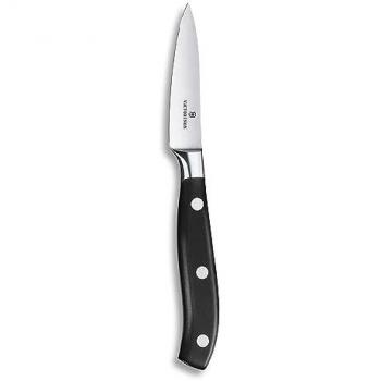 Victorinox Grand Maître 8cm Forged Paring Knife - Silver/Black