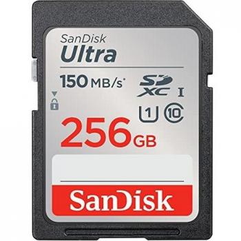 SanDisk Ultra 256GB SDXC UHS-I Class 10 Memory Card