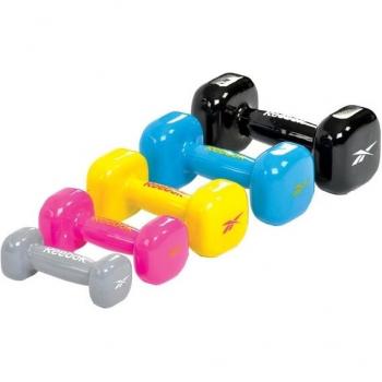Reebok - Mancuerna de fitness 3 kg, color amarillo